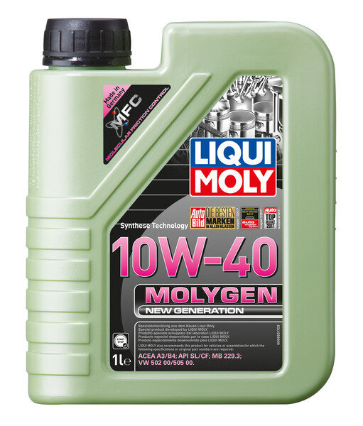 Liqui Moly Molygen 10W40 variklinė alyva, 1L kaina ir informacija | Variklinės alyvos | pigu.lt