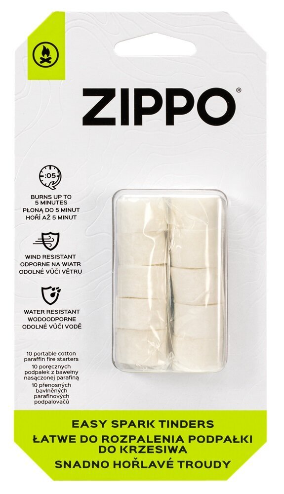 Briketai Zippo Easy Spark, 10 vnt. kaina ir informacija | Kitas turistinis inventorius | pigu.lt