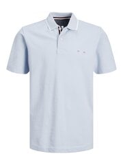 Jack & Jones детская футболка- поло 12254237*02, голубой/sky 5715515003686 цена и информация | Рубашки для мальчиков | pigu.lt