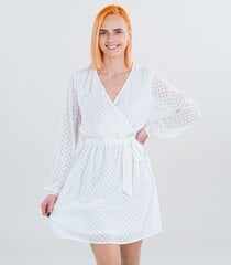 ONLY женское платье 15314602*02, белый 5715512170435 цена и информация | Платья | pigu.lt