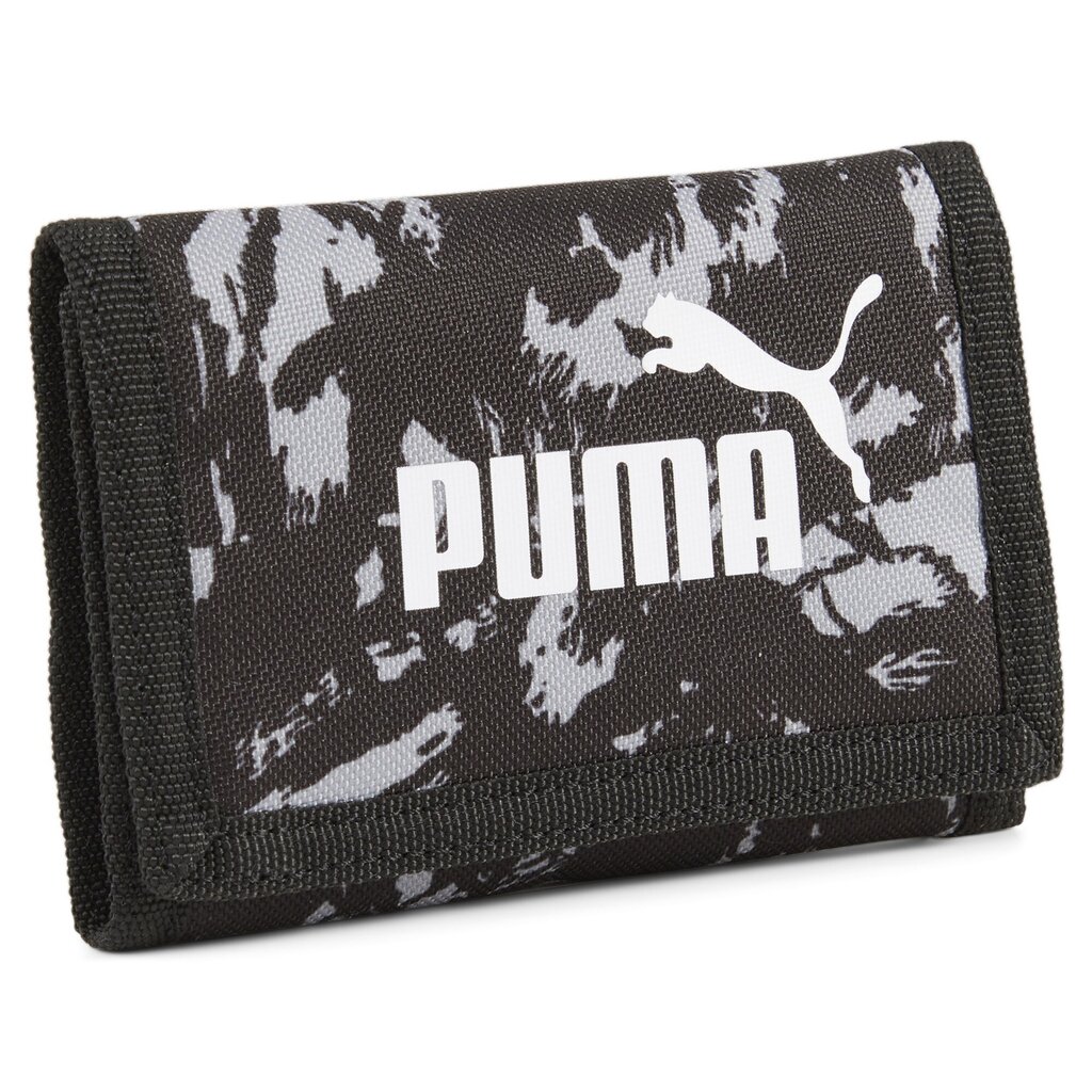 Puma piniginė Phase 054364*07, juoda pilka 4099685702268 цена и информация | Piniginės, kortelių dėklai moterims | pigu.lt