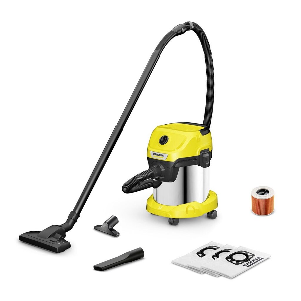 Karcher WD3S kaina ir informacija | Dulkių siurbliai | pigu.lt