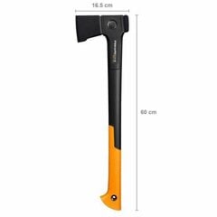 Kirvis Fiskars 1069104, juodas/geltonas kaina ir informacija | Mechaniniai įrankiai | pigu.lt