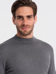 рубашка мужская трикотажная - серый меланж v3 om-swtn-0100 124559-7 цена и информация | Мужские свитера | pigu.lt