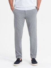Джоггеры мужские - серый меланж V2 OM-PASK-22FW-004 123272-7 цена и информация | Мужские брюки | pigu.lt