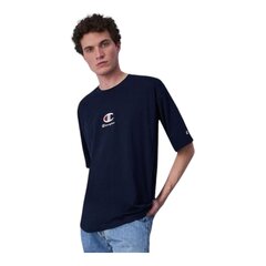 Champion marškinėliai vyrams 85224, mėlyni цена и информация | Футболка мужская | pigu.lt