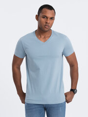 Marškinėliai vyrams Ombre Clothing, mėlyni kaina ir informacija | Vyriški marškinėliai | pigu.lt