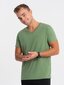 Marškinėliai vyrams Ombre Clothing, žali цена и информация | Vyriški marškinėliai | pigu.lt