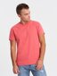 Marškinėliai vyrams Ombre Clothing, rožiniai kaina ir informacija | Vyriški marškinėliai | pigu.lt