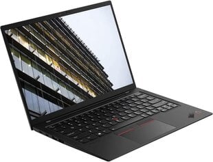 Lenovo ThinkPad X1 Carbon (9th Gen) 14", Intel Core i7-1165G7, 16GB, 512GB SSD, WIN 10, Juodas kaina ir informacija | Nešiojami kompiuteriai | pigu.lt