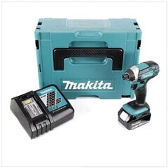 Аккумуляторный ударный гайковерт Makita 18 В с аккумулятором цена и информация | Шуруповерты, дрели | pigu.lt