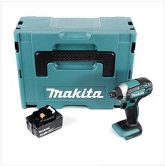 Аккумуляторный ударный гайковерт Makita 18 В с аккумулятором цена и информация | Шуруповерты, дрели | pigu.lt