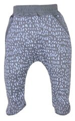 детские брюки со слоником 80 см, голубые цена и информация | Детские брюки 62 см, черные | pigu.lt