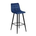 2-ių baro kėdžių komplektas Home4You Chilli, mėlynas