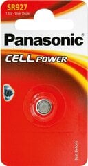 Батарейка Panasonic SR927EL/1B, 10 шт цена и информация | Батарейки | pigu.lt