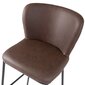 2-ių baro kėdžių komplektas Home4You Savoy, rudas цена и информация | Virtuvės ir valgomojo kėdės | pigu.lt