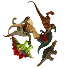 Dinozaurų figūrėlės, 6 vnt kaina ir informacija | Žaislai berniukams | pigu.lt