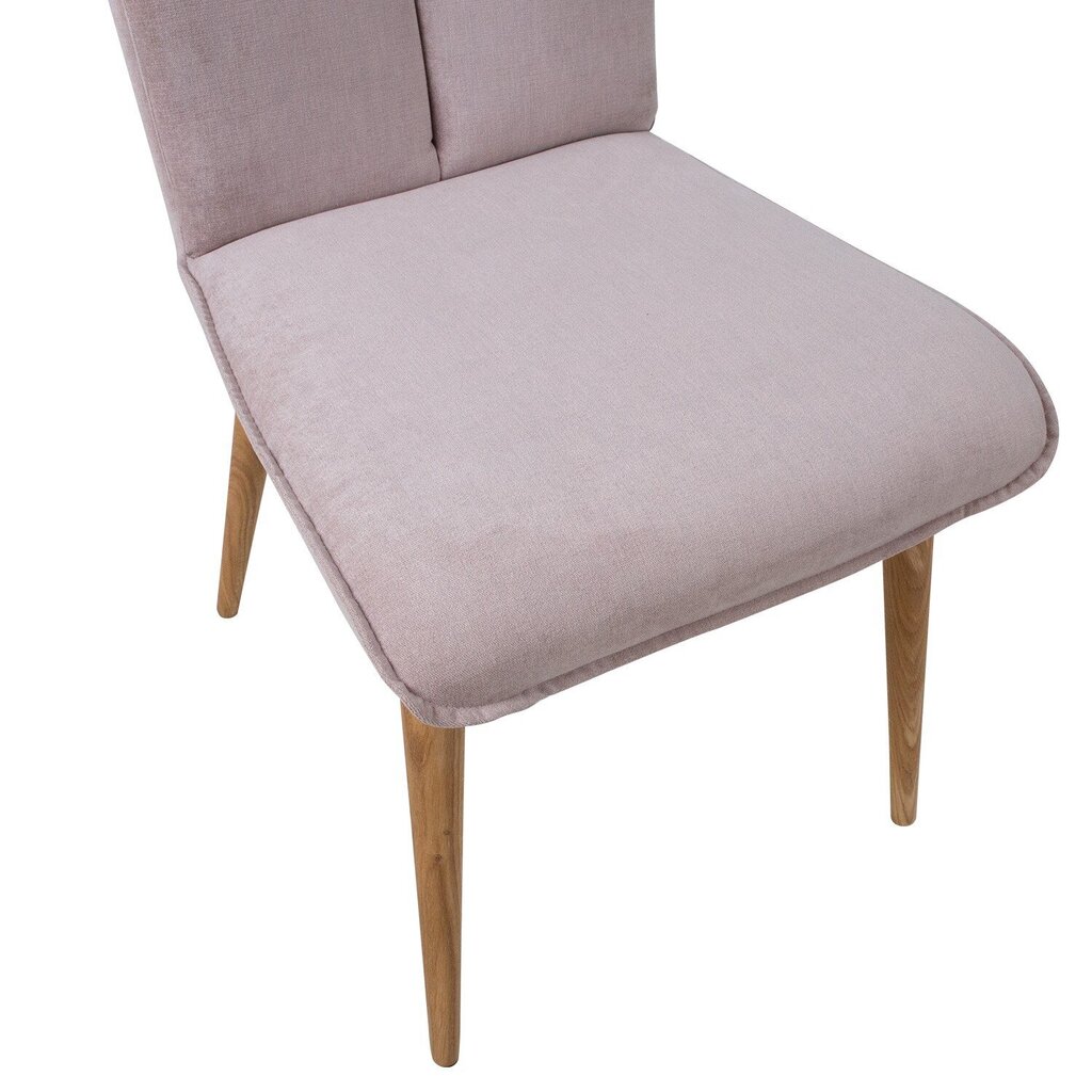 2-ių kėdžių komplektas Home4You Nova, pilkas цена и информация | Virtuvės ir valgomojo kėdės | pigu.lt