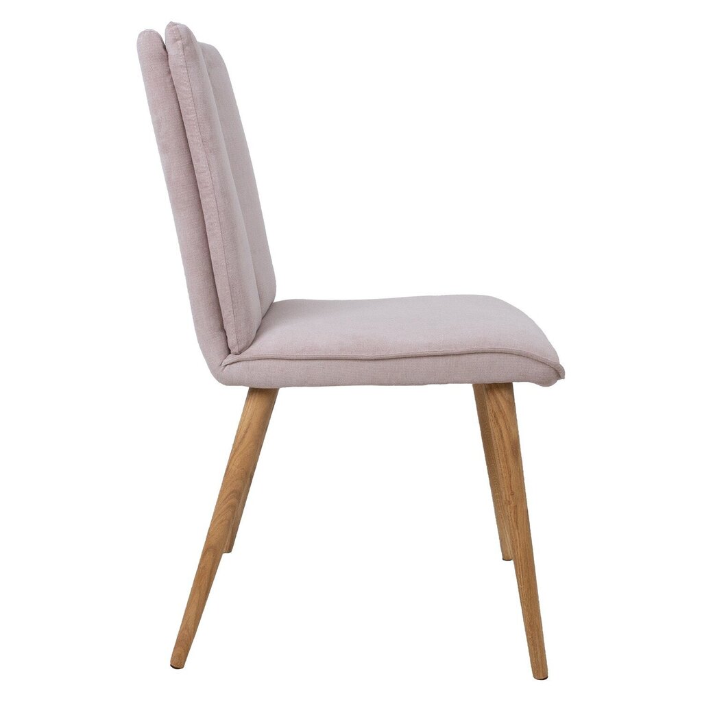 2-ių kėdžių komplektas Home4You Nova, pilkas kaina ir informacija | Virtuvės ir valgomojo kėdės | pigu.lt