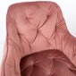 2-ių kėdžių komplektas Home4You Brita, rožinis kaina ir informacija | Virtuvės ir valgomojo kėdės | pigu.lt