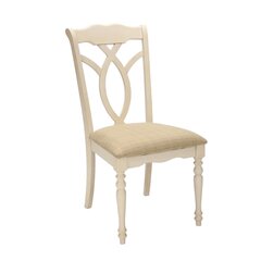Комплект из 2 стульев LILY, бежевый цена и информация | Стулья для кухни и столовой | pigu.lt