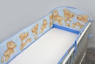 Vaikiškos lovos apsauga, 360 cm, blue kaina ir informacija | Saugos varteliai, apsaugos | pigu.lt