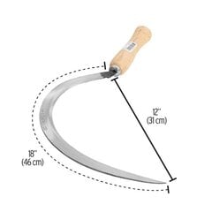 Dantytas pjautuvas, 457 mm Truper kaina ir informacija | Mechaniniai įrankiai | pigu.lt