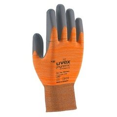 5 produktų rinkinys. Pirštinės Uvex Phynomic X-Foam, oranžinės, 8 dydis kaina ir informacija | Darbo pirštinės | pigu.lt