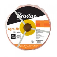 Шланг плоский AGRO-FLAT PE 4БАР 2"/ 100м (оранжевый) цена и информация | Оборудование для полива | pigu.lt