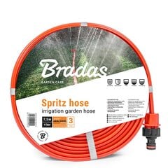 Laistymo komplektas Spritz hose 1/2" Bradas, 15m, 2vnt kaina ir informacija | Laistymo įranga, purkštuvai | pigu.lt
