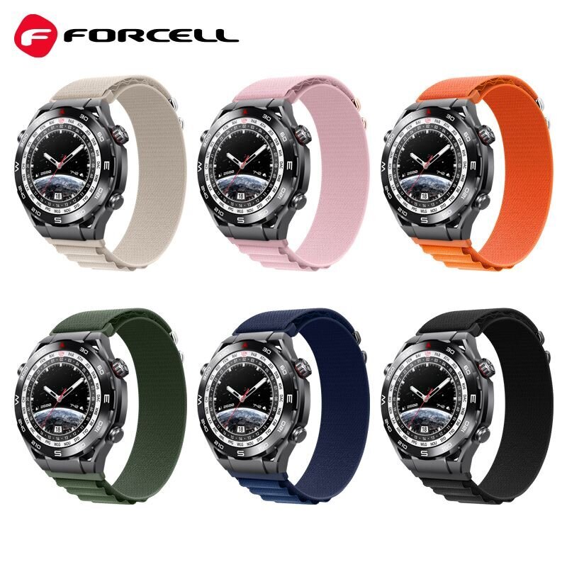 Forcell F-Design FS05 Green цена и информация | Išmaniųjų laikrodžių ir apyrankių priedai | pigu.lt