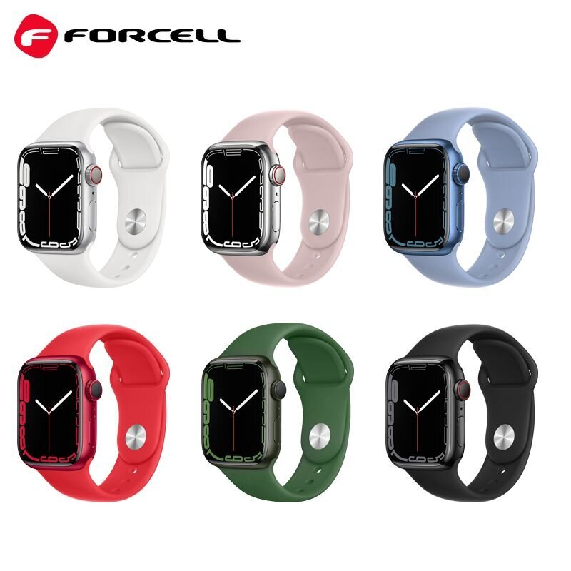 Forcell F-Design FA01 Red kaina ir informacija | Išmaniųjų laikrodžių ir apyrankių priedai | pigu.lt
