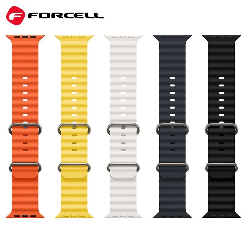 Forcell F-Design FA12 Orange цена и информация | Išmaniųjų laikrodžių ir apyrankių priedai | pigu.lt