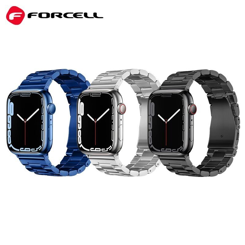 Forcell F-Design FA10 Black цена и информация | Išmaniųjų laikrodžių ir apyrankių priedai | pigu.lt
