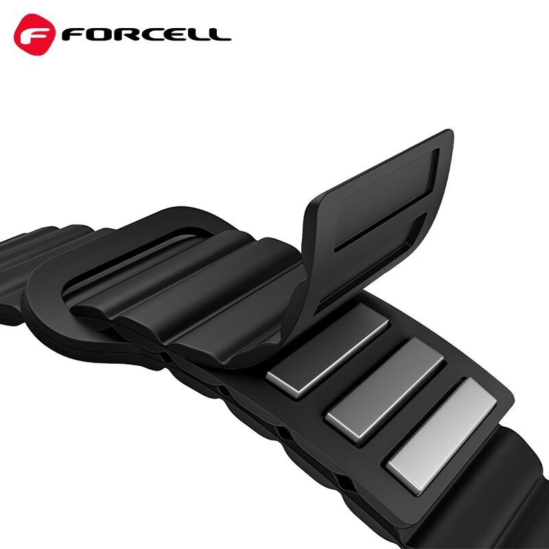 Forcell F-Design FX8 Black цена и информация | Išmaniųjų laikrodžių ir apyrankių priedai | pigu.lt