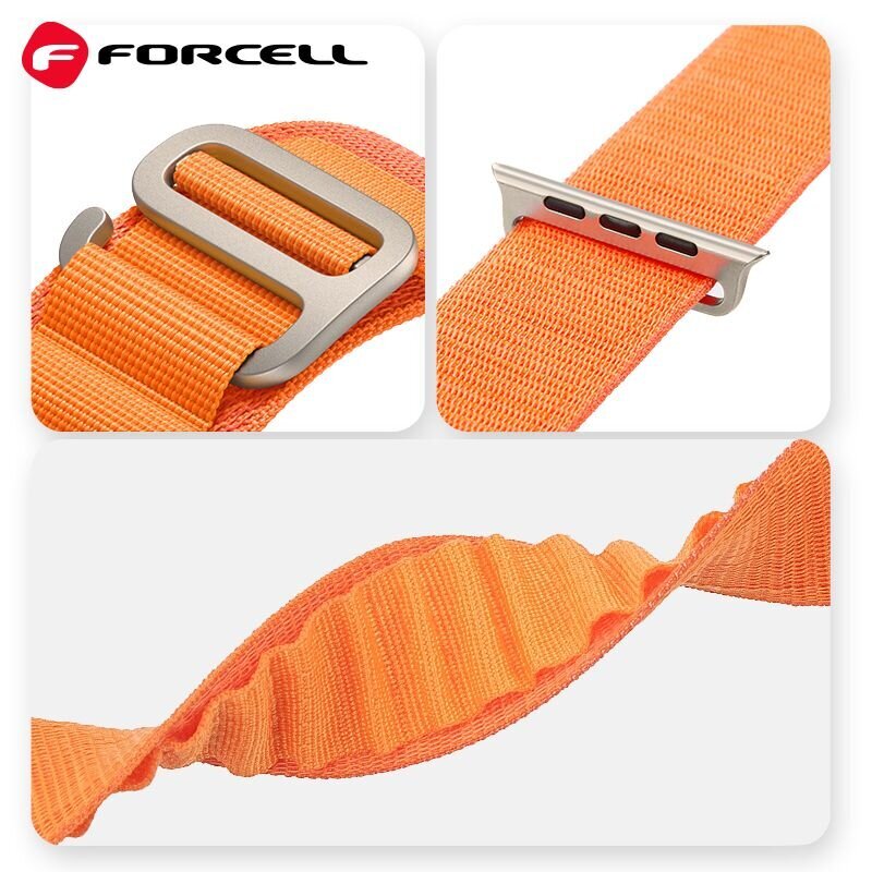 Forcell F-Design FA13 Orange цена и информация | Išmaniųjų laikrodžių ir apyrankių priedai | pigu.lt