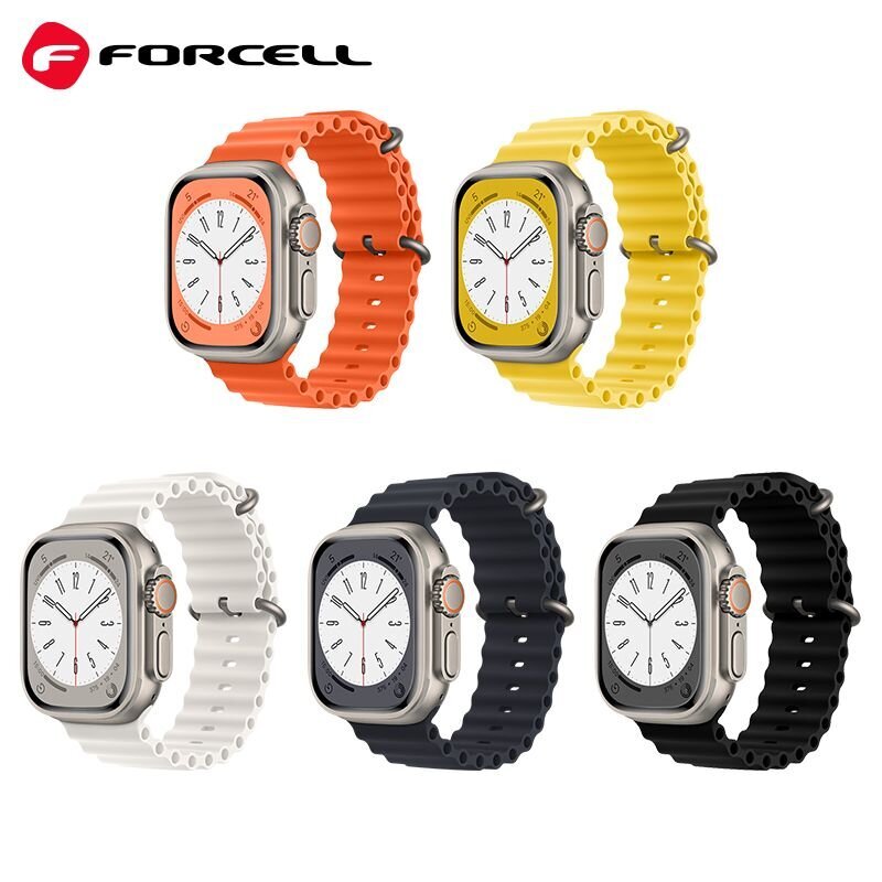 Forcell F-Design FA12 White цена и информация | Išmaniųjų laikrodžių ir apyrankių priedai | pigu.lt