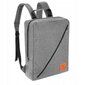 Rankinio bagažo kuprinė, 40x30x10cm, pilka kaina ir informacija | Kuprinės ir krepšiai | pigu.lt