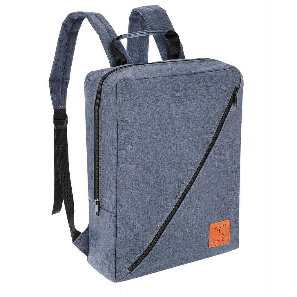 Rankinio bagažo kuprinė, 40x30x10cm, mėlyna kaina ir informacija | Kuprinės ir krepšiai | pigu.lt