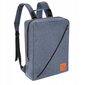 Rankinio bagažo kuprinė, 40x30x10cm, mėlyna цена и информация | Kuprinės ir krepšiai | pigu.lt
