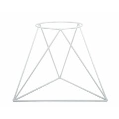 Треугольная стоячая клумба 40 см белая цена и информация | Подставки для цветов, держатели для вазонов | pigu.lt