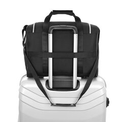 Rankinio bagažo krepšys Granori, 40x30x20 cm, juodas kaina ir informacija | Kuprinės ir krepšiai | pigu.lt