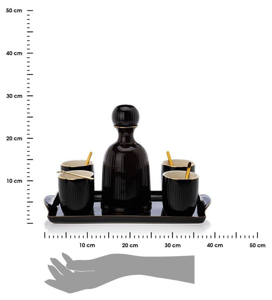 Kendi kavos servizas, 10 dalių kaina ir informacija | Taurės, puodeliai, ąsočiai | pigu.lt