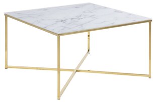 Столик Falchetto Gold Marble 50x50 см цена и информация | Журнальные столики | pigu.lt