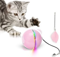 Интерактивная игрушка, мяч для кошек USB LED WWVVPET цена и информация | Игрушки для кошек | pigu.lt