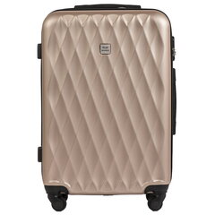 Vidutinis lagaminas Wings White Eagle, M, smėlio sp. kaina ir informacija | Lagaminai, kelioniniai krepšiai | pigu.lt
