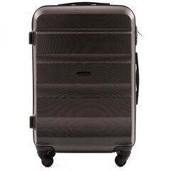 Темно-серый дорожный чемодан LOVEBIRD среднего размера цена и информация | Чемоданы, дорожные сумки | pigu.lt
