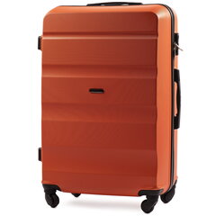 Didelis lagaminas Wings Lovebird, L, oranžinis kaina ir informacija | Lagaminai, kelioniniai krepšiai | pigu.lt