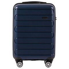 Синий чемодан для ручной клади DURALUXE цена и информация | Чемоданы, дорожные сумки  | pigu.lt