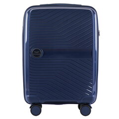 Синий чемодан для ручной клади DURALUXE+ цена и информация | Чемоданы, дорожные сумки  | pigu.lt